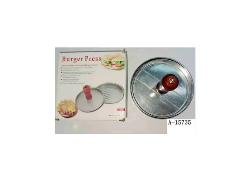 Presă Burger Aluminiu+Lemn A-15735 WEI